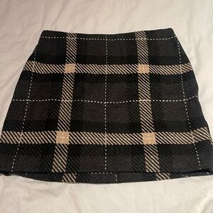 H&M Plaid Skirt